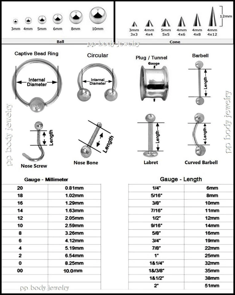 2pcs. 18G 2mm Press Fit Gem Top 316L Surgical Steel Nose Bone Nose Ring Stud - Image 2 of 2