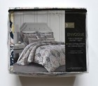 Envogue Cotton Queen Duvet Cover Set - Paisley Watercolor Damask Medallion