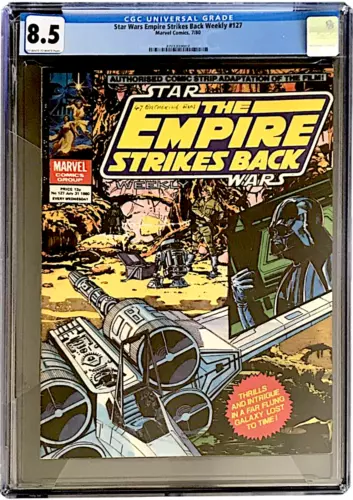 Star Wars Empire Strike Back Weekly 127 CGC 7.0 1st App Boba Fett In Print UK
