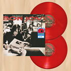Red Vinyl- The Best of Bon Jovi Cross Road Walmart 2Lp Record Set 0307
