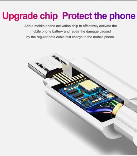 Micro USB Cable 1M High Speed Data Sync Fast Charger Charging Lead Android - Picture 3 of 7