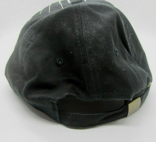 Ball Cap Hat with White and Red Cross with Rhinestones and Skull in Black NWOT - Picture 5 of 8