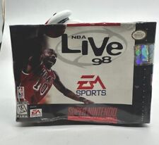 NBA Live 98 (Super Nintendo) SNES (Brand New & Factory Sealed) Ships Immediately