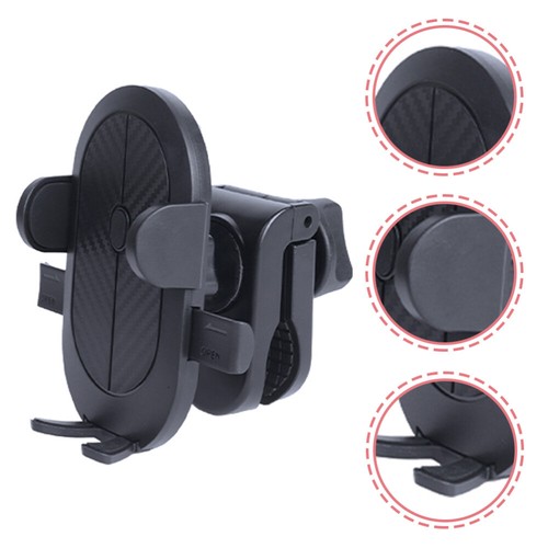 Portable Clip Design Plastic Decorative Phone Holder Bike Phone Bracket Bike - 第 1/12 張圖片