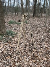 Surveying Auto level AL Tripod Military grade Tan