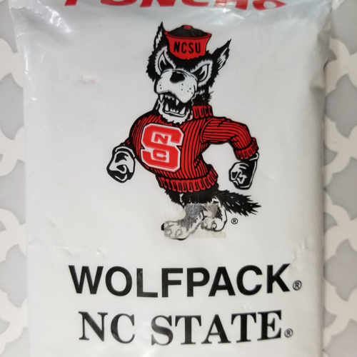 Poncho de lluvia nuevo North Carolina State Wolfpack Mascot NC State - Imagen 2 de 3