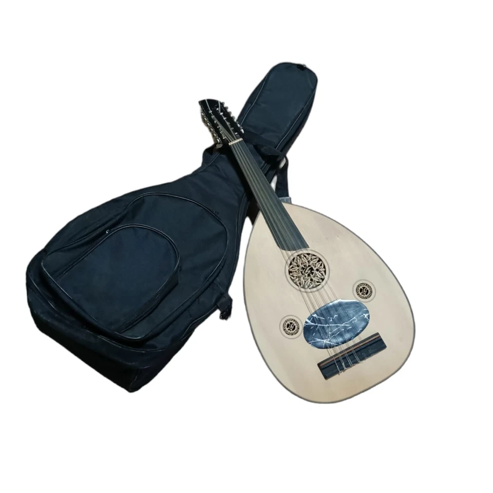 Turco hecho a mano Oud (Ud) con estuche blando, nuevo Foto 2 de 4