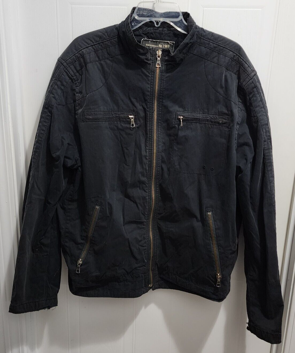Gap No. 1969 Men's Long Sleeve Full Zip Utility Jacket Gap No. 1969 Men's Long Sleeve Full Zip Utility Jacket