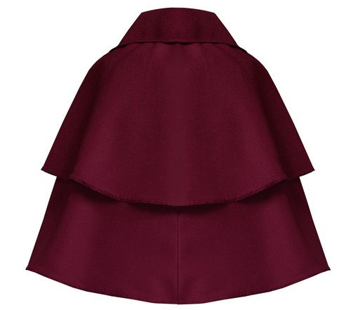 Mens Womens Gothic Steampunk Medieval Renaissance Western Pirate Larp Short Cape - Picture 6 of 26