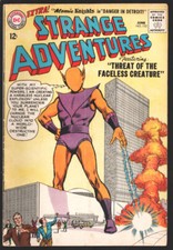 Strange Adventures #153 1963-"The Faceless Creature"-Atomic Knights appear-VG