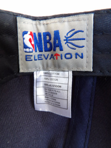 Indiana Pacers Cap Hook Loop NBA Basketball Blue Embroider Logo NBA Elevation - Picture 5 of 6