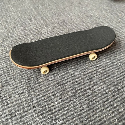 10 uds mini diapasón de madera canadiense patinetas de mano madera de arce cubierta de cinta de espuma - Imagen 7 de 8