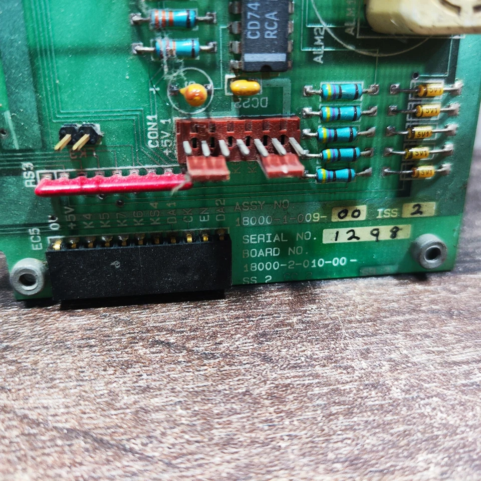 USED | OEM ASSY NO. 18000-1-009-00 ISS 2 BOARD NO. 18000-2-010-00-SB2 - Image 2 of 3