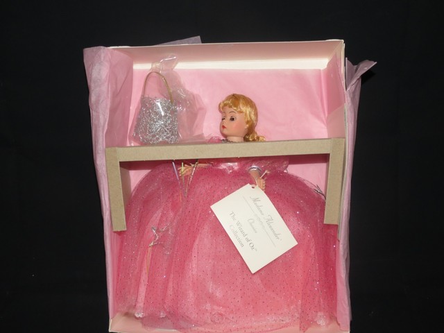 VINTAGE MADAME ALEXANDER GLINDA THE GOOD WITCH 9" DOLL WIZARD OF OZ #13250 NIB