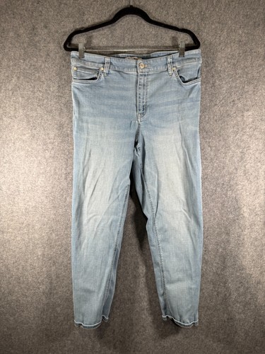 Tommy Bahama Jeans Womens 14 Blue Leila Indigo Mid Rise Slim Boyfriend Stretch