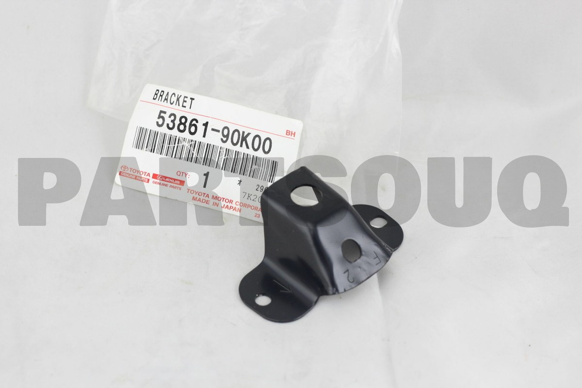 5386190K00 Genuine Toyota BRACKET, FRONT WHEEL OPENING, NO.1