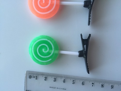 Child Girl Kid Cute Cherry/Lollipop/plant Fruit Party Crazy Hair Decor Clip Prop - Picture 6 of 12