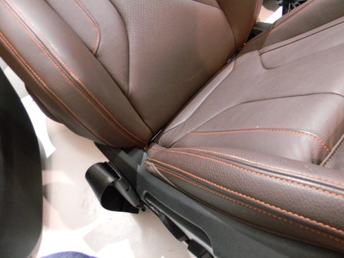 BMW F39 x2 leather equipment sports seats leather Dakota Alcantar Mocca - Picture 6 of 24