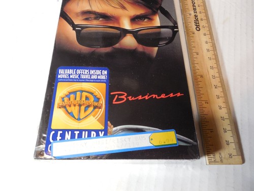 Risky Business Tom Cruise Rebecca De Mornay VHS SEALED Hype Sticker - Picture 3 of 12