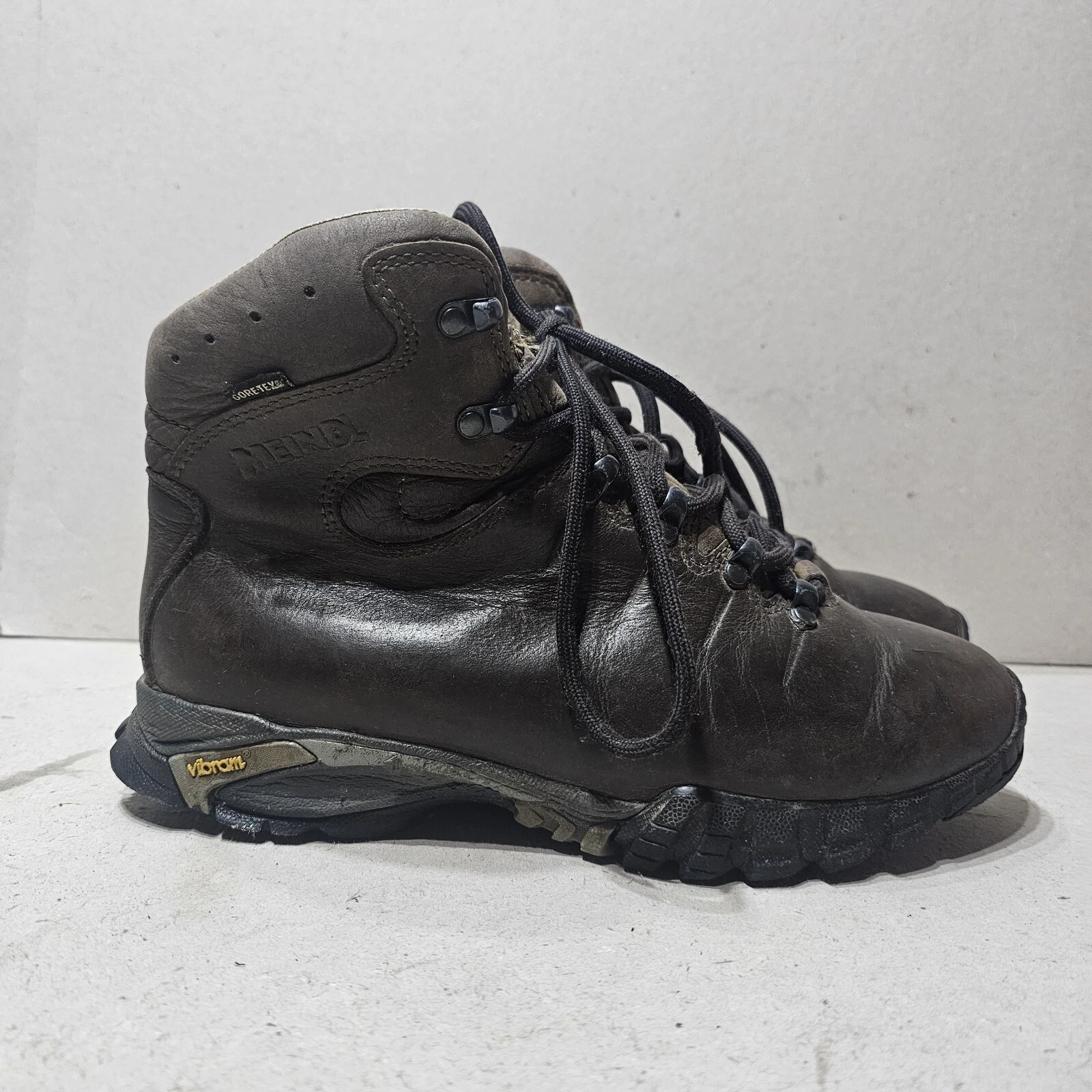 MEINDL TORONTO LADY WOMEN'S LEATHER HIKING CAMPING BOOTS BROWN UK6.5 EU39.5