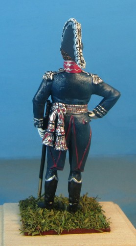 Unmontierter polnischer Generalstab, weißes Metall 60 mm 1/30 Figur Kit VID SOLDATEN - Bild 11 von 22
