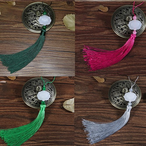 Silk Tassel Crafts Sewing Decorative Clothing Pendant Available in 14 Colors - Picture 8 of 36
