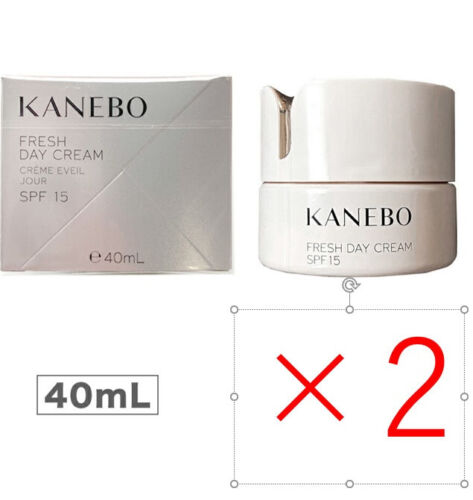 Lot of 2 KANEBO Fresh Day Cream SPF15 PA+++ 40ml Moisturizer Japan - Picture 2 of 12