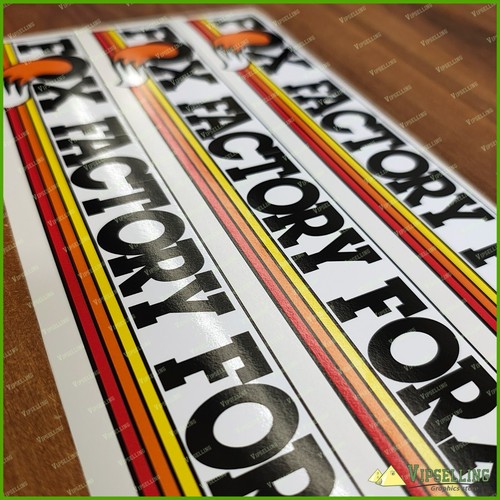 VMX Fox Factory Forx Decals Stickers Kit RM YZ KX CR 125-500 Vintage MX Kit - Bild 4 von 6