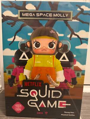 その他 MEGA SPACE MOLLY Squid game Young-hee Mega Space Molly Squid Game (Young-Hee) 400% - YouTube
