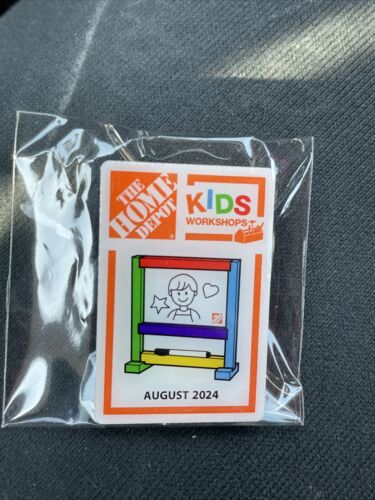 NUEVO Home Depot Pizarra Reversible Niños Taller Madera Kit con Pin Ago 2024 - Imagen 5 de 5