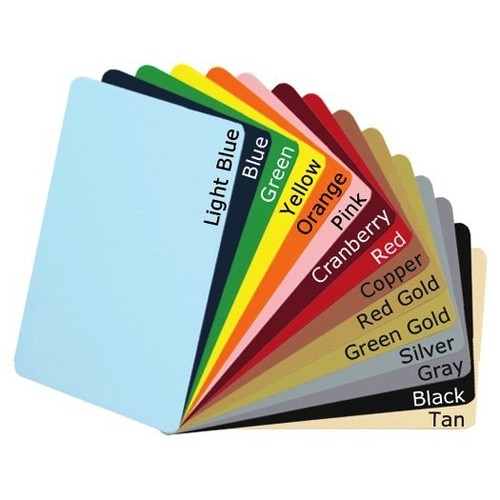 Premium ISO White & Coloured PVC Plastic HI-Co Magnetic Strip ID Card 14 Colours - Picture 16 of 16