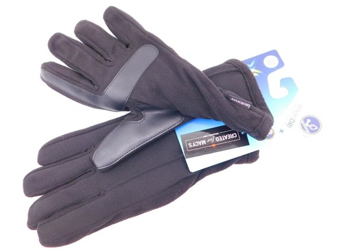 Isotoner Herren Tech Stretch Smartouch Fleece Palme Winterhandschuh Größe wählbar - Bild 2 von 2
