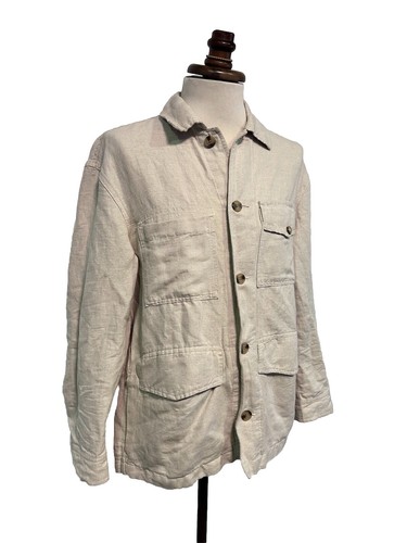 Moderne H&M Baumwolle Hemdjacke Jacke XL - Bild 2 von 7