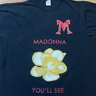 Vintage 90s Madonna Size Medium Shirt Band You’ll See Tour R&B Pop Rock Diva