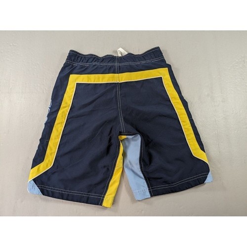 Speedo Trunks Youth Boys Medium Blue Swim Shorts Drawstring Mesh Lining Beach - Picture 5 of 7