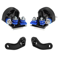 M134708R & M134708L Lower Hood Pivot Kit Bolt Bushing Bracket Kit for Peterbilt