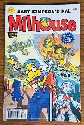 #ad #ad BART SIMPSON#x27;S PAL MILHOUSE #1 THE SIMPSONS One Shot Wonders Bongo Comics 2012 $29.99