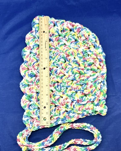 Handarbeit gehäkelte Mütze Damenmütze pastellfarben Herbst Winter - Bild 7 von 7