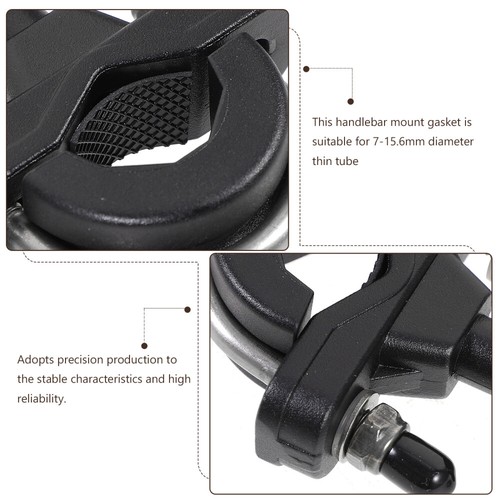 Motorcycle Bracket Base Phone Stand Mount Waterproof Clamp for Handlebars - 第 8/12 張圖片