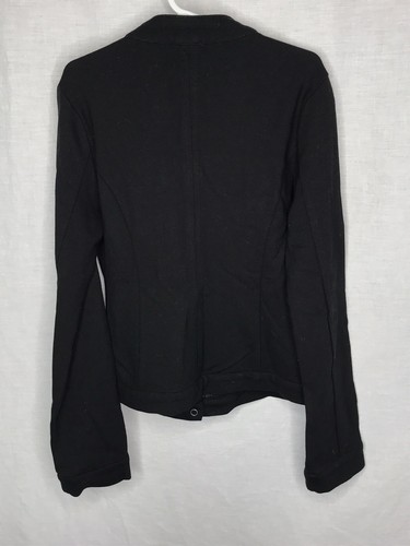 Ella Moss Girls Jacket Size 10 Black Full Zip - Picture 3 of 5