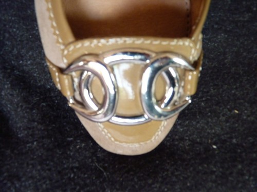 ZENSU SUEDE LEATHER LADIES SHOES- Style " NARELLE " MUSHROOM - SIZE 6 - Picture 3 of 5