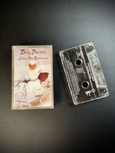 Dolly Parton Home For Christmas Cassette 1990 - Picture 2 of 3