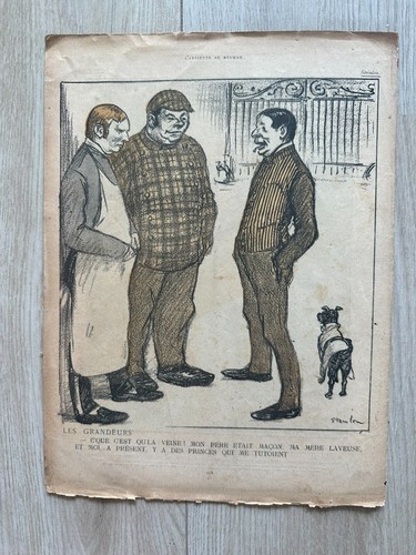 L'Assiette au Beurre Nr 6 1901 Magazine Art Prints M10 - Imagen 5 de 5