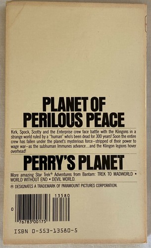 Perry's Planet | Jack C. Haldeman II | Bantam Star Trek | Paperback 1st printing - Bild 2 von 6