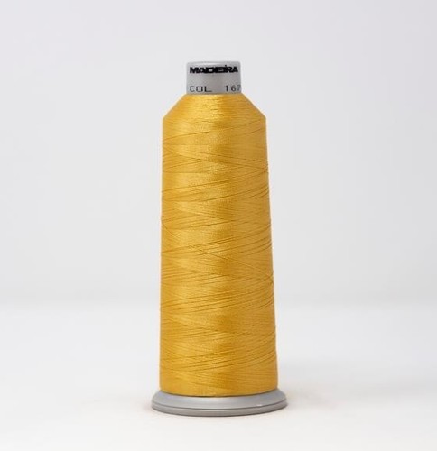 MADEIRA - Ref. 1670 -- Vegas Gold -- Polyneon Embroidery Thread - 5500 yards