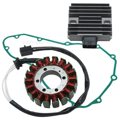 Regulator+Stator+Gasket For Kawasaki Ninja 400R EX400 2011-2013 Ninja EX650 - Picture 6 of 8