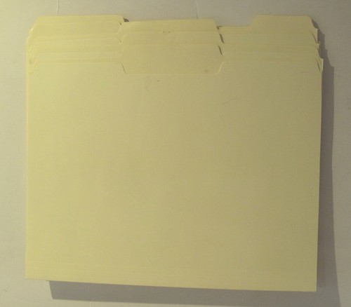 Pendaflex / Officemax File Folders - Letter Size Manila 1/3-Cut Tab - Set of 12 - Picture 1 of 2