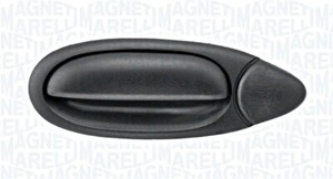 Door Handle Right Front Without Lock Black Plastic Fits FIAT Multipla 99-10 Door Handle Right Front Without Lock Black Plastic Fits FIAT Multipla 99-10