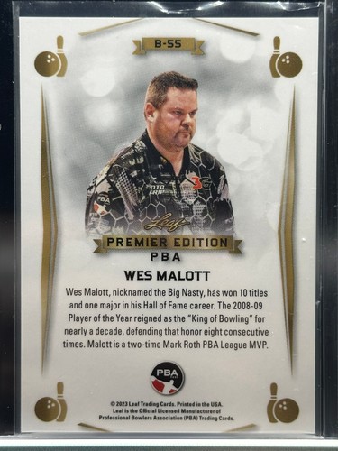 2023 Leaf PBA Premier Edition Base Silver PICK YOUR PLAYER! - COMPLETE YOUR SET! - Picture 128 of 128