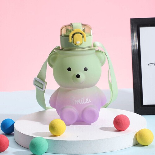 Kawaii Bear Kids Water Bottle 2L Large Capacity Portable Fitness Water Bottle - Picture 12 of 20